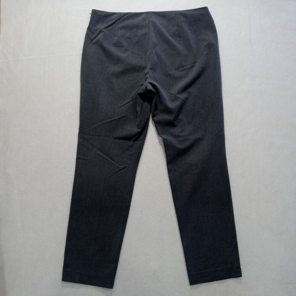 Amanda & Chelsea dress pants women's size 12 gray slit at hem side zip closure - Picture 5 of 14